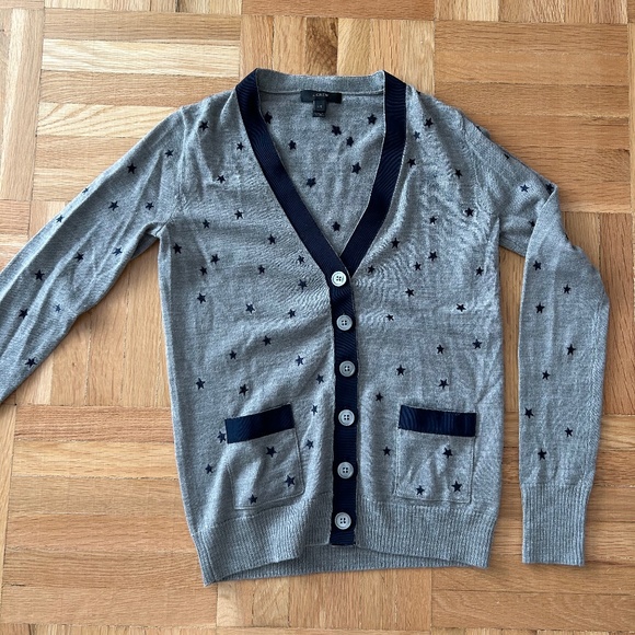 Jcrew star print cardigan - Picture 4 of 4